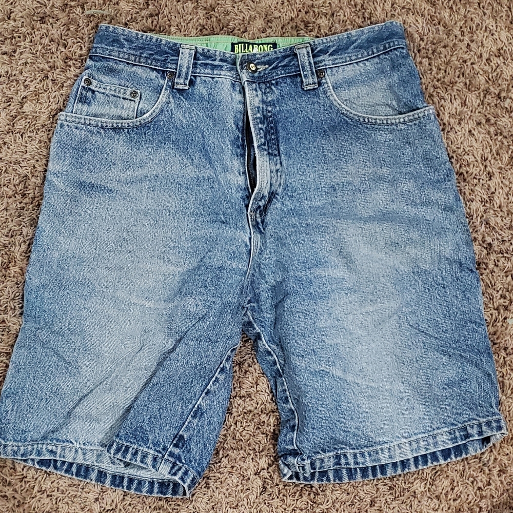 Vintage 90's Billabong men's denim shorts